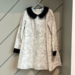 Disney Minnie Mouse Toille Longsleeve Dress 5/6 NWT